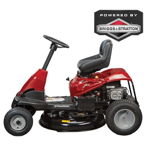 This riding lawn mower also features a cup holder, headlights and a rear built-in hitch for added convenience. . Riding mowers at walmart
